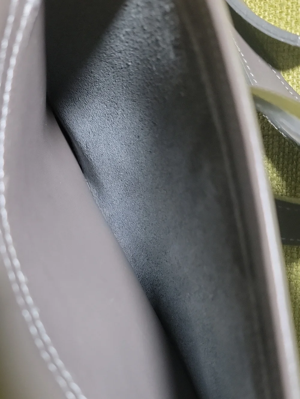 Coach Tribeca Gray Leather Crossbody Bag